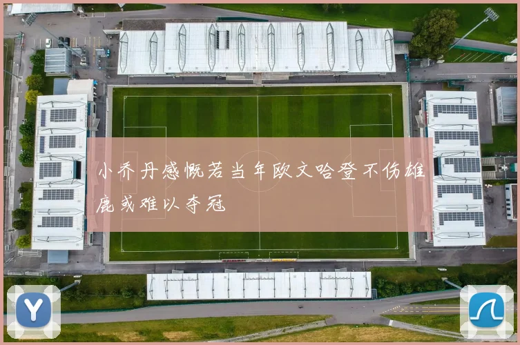小乔丹感慨若当年欧文哈登不伤雄鹿或难以夺冠
